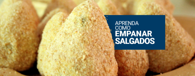 Aprenda o Melhor Empanamento de Salgados