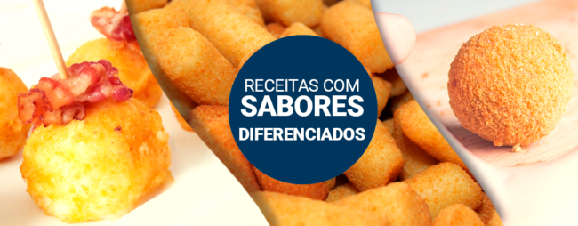 Linha de salgados com sabores diferenciados é um ótimo nicho de mercado