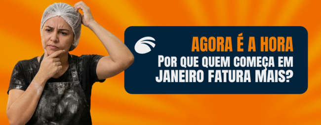 Por que quem começa em janeiro fatura mais com salgados ao longo do ano