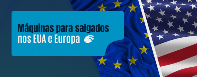 Máquinas para salgados nos EUA e Europa: oportunidades, preços e modelos de negócio lucrativos