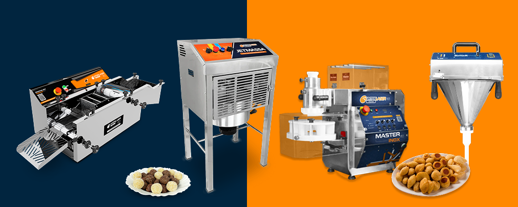 Máquinas de Salgados da Interlaser.