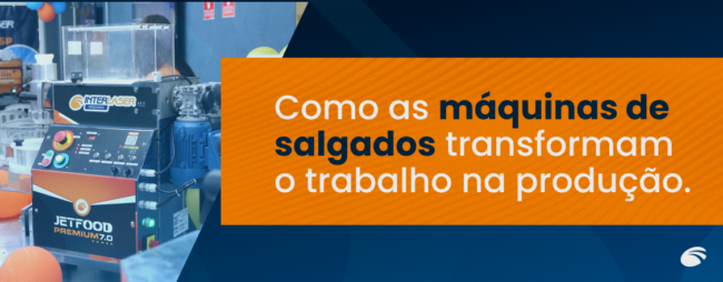 Como máquinas de salgados transformam o trabalho na produção 
