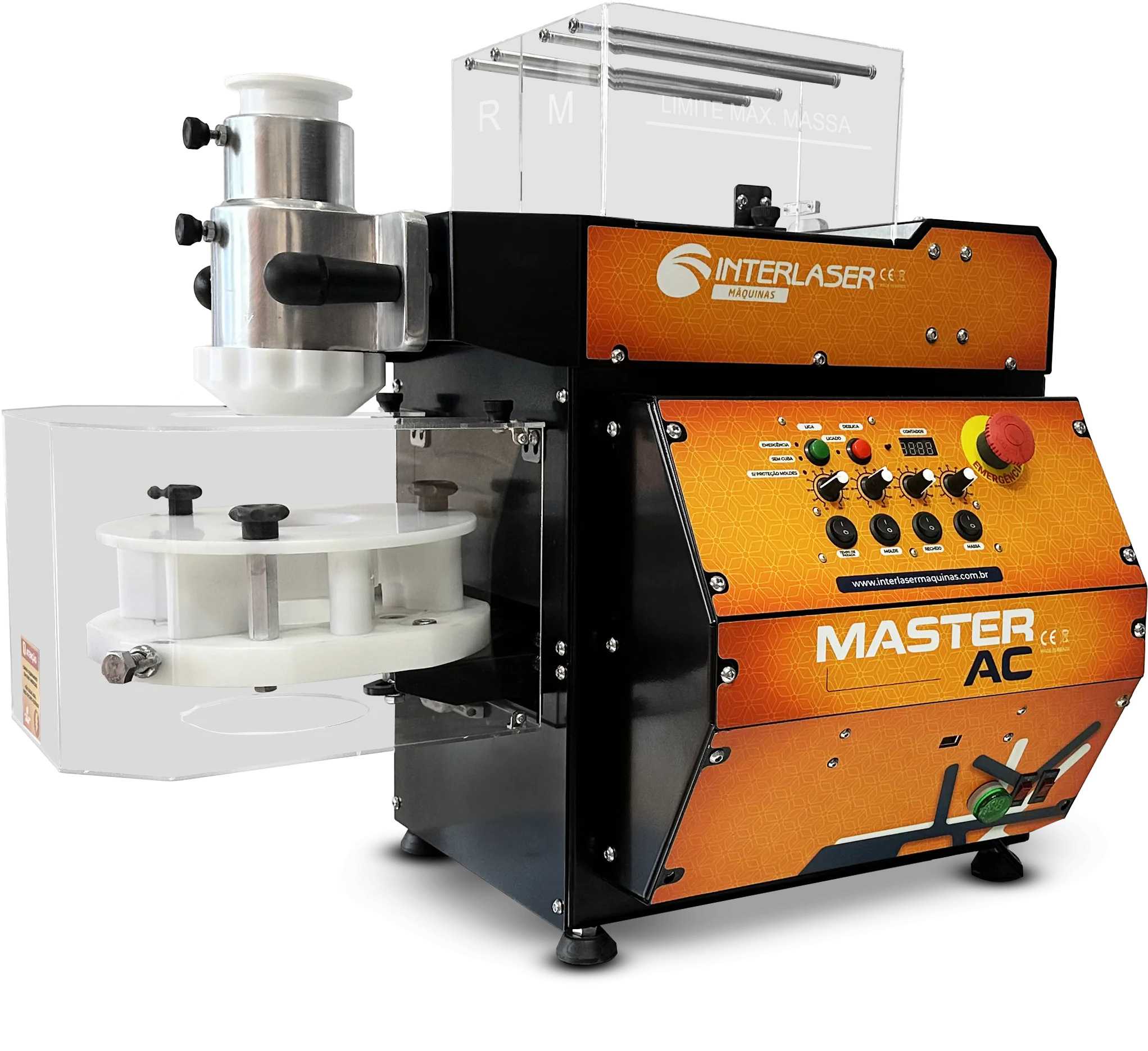 Máquina de fazer salgados e doces Jetfood Master AC Turbo 5.0 