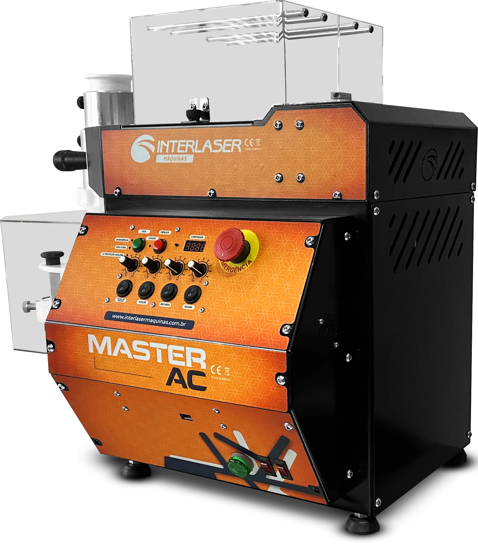 Máquina de fazer salgados e doces Jetfood Master AC Turbo 5.0 