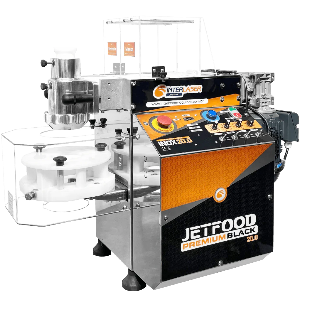 Maquina para Hacer Aperitivos y Dulces Jetfood Premium Inox 20.0