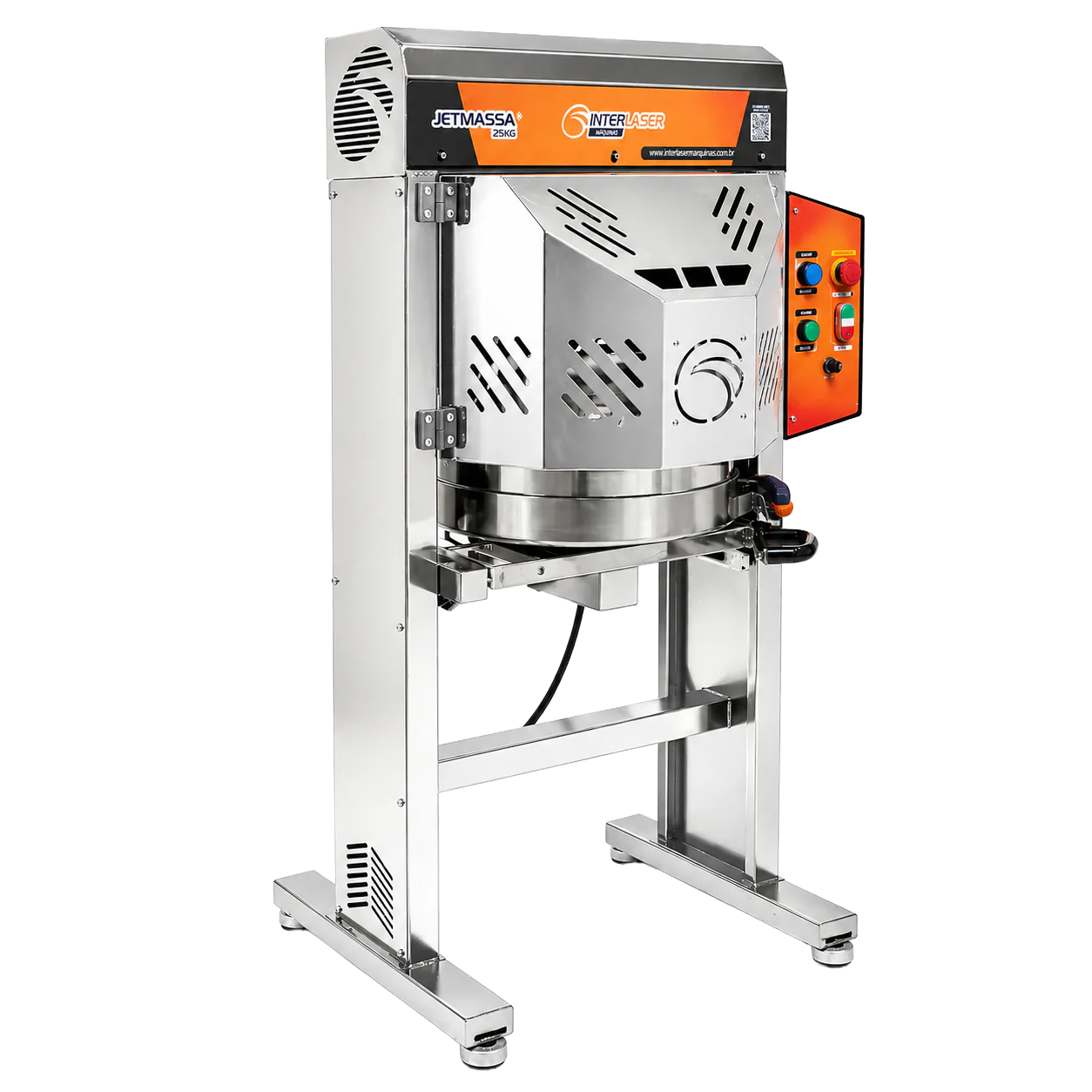 Industrial Dough Mixer Jetmassa Stainless Steel 25kg - Central